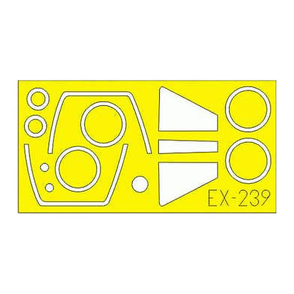 eduard ex239 1 48 mask mirage iii weekend for eduard canopy mask set