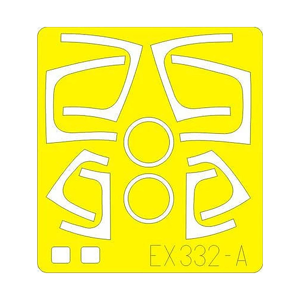 eduard ex332 1 48 mask s 3 for italeri canopy mask set