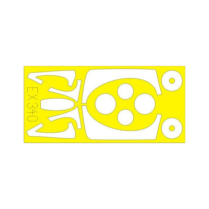 eduard ex340 1 48 mask f3h 2 for hobby boss canopy mask set
