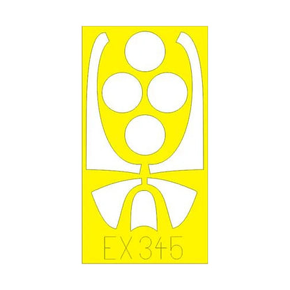 eduard ex345 1 48 mask f8f for hobby boss canopy mask set