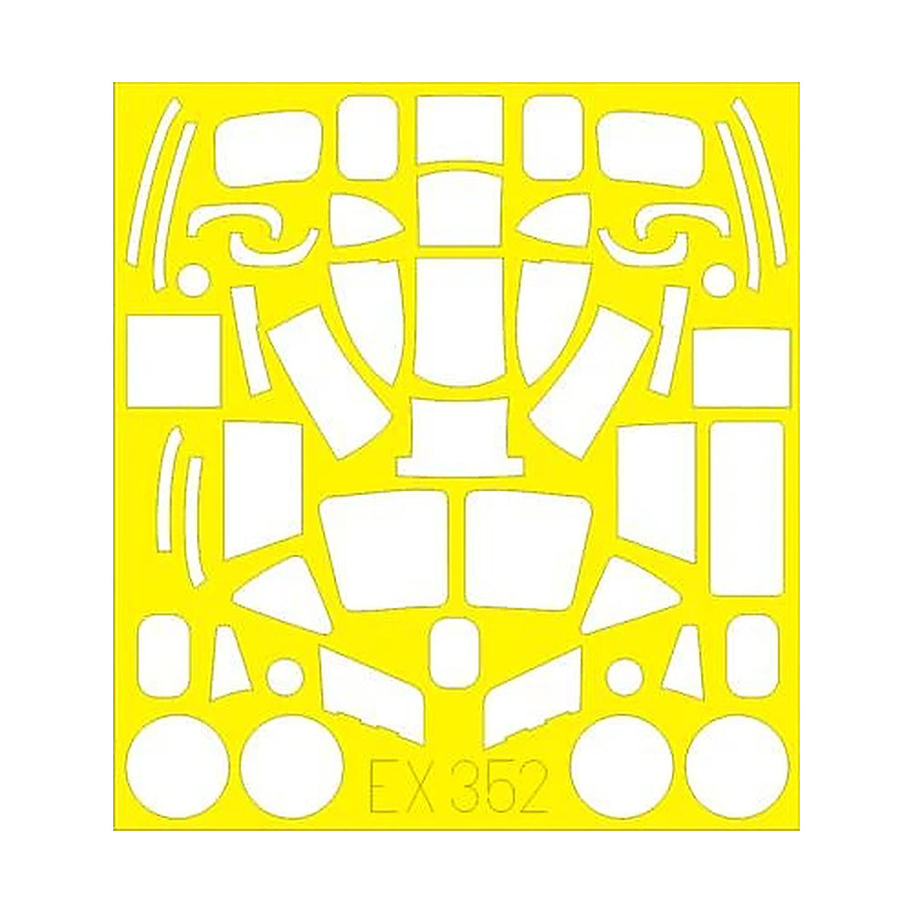 eduard ex352 1 48 mask pv 1 for revell canopy mask set