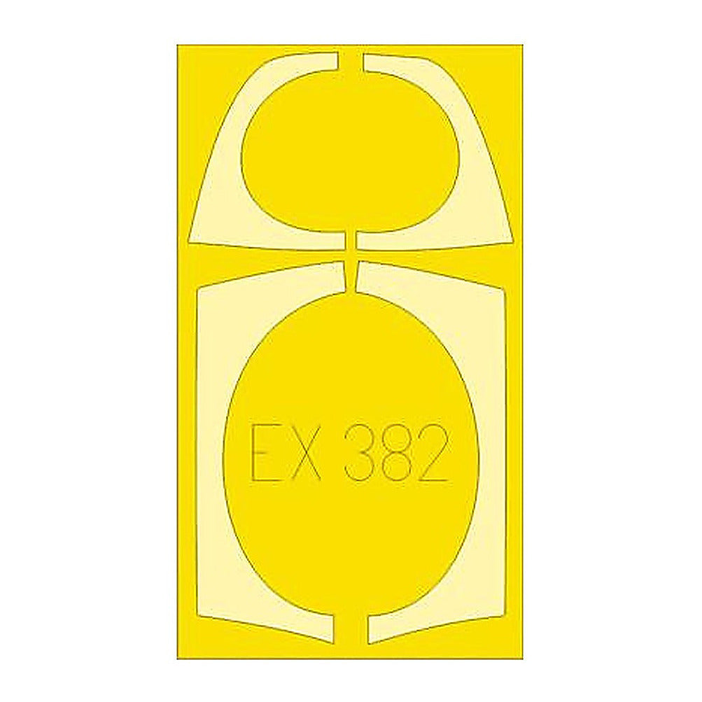 eduard ex382 1 48 mask mig 29 for great wall hobby canopy mask set