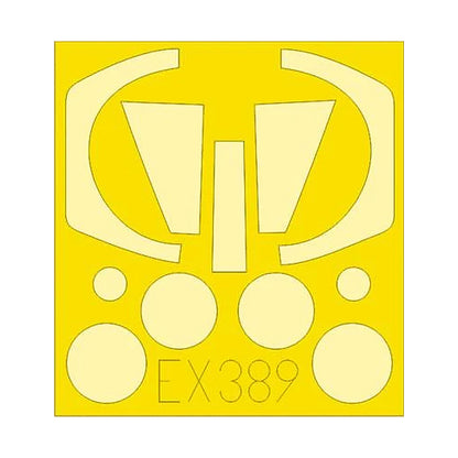 eduard ex389 1 48 mask nesher dagger for italeri canopy mask set