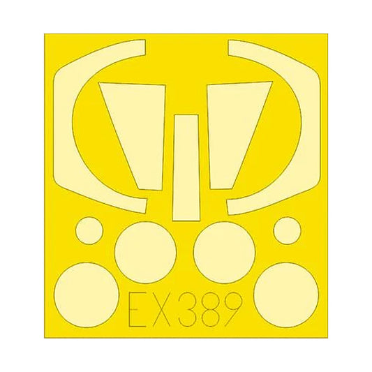 eduard ex389 1 48 mask nesher dagger for italeri canopy mask set
