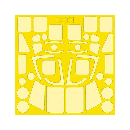 eduard ex391 1 48 mask merlin hc 3 for airfix canopy mask set