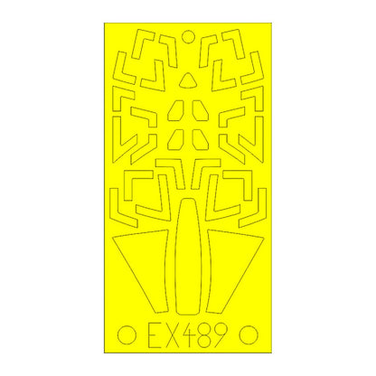 eduard ex489 1 48 mask mig 31bm for amk canopy mask set
