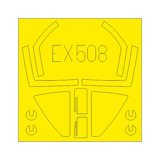 eduard ex508 1 48 sea harrier frs 1 mask canopy mask set
