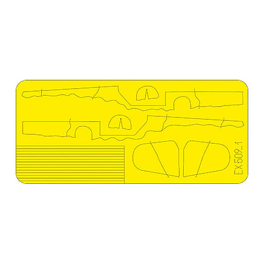 eduard ex509 1 48 paint mask for eduard bf 109g camo scheme mtt