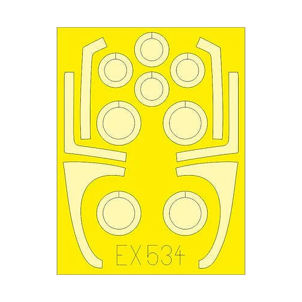 eduard ex534 1 48 mask f a 18c for kinetic canopy mask set