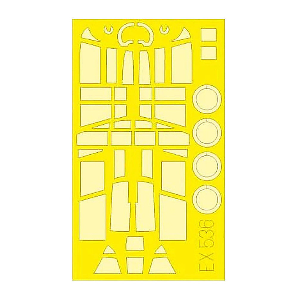 eduard ex536 1 48 mask ju 87b 1 for airfix canopy mask set