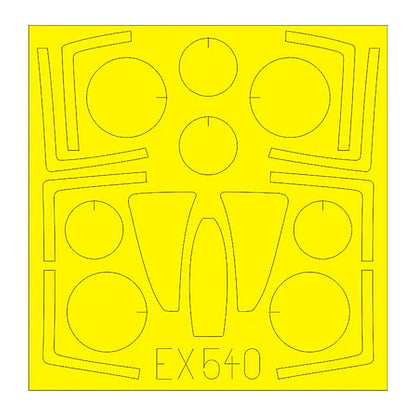 eduard ex540 1 48 paint mask for tamiya f 14a canopy mask set
