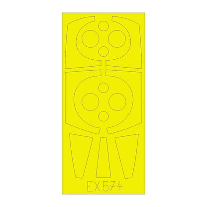 eduard ex574 1 48 mask tornado f3 adv for rmg canopy mask set