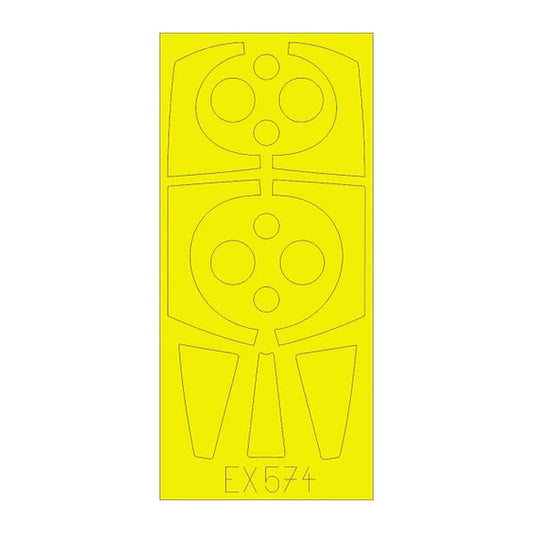 eduard ex574 1 48 mask tornado f3 adv for rmg canopy mask set