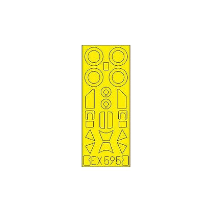 eduard ex595 1 48 mask swordfish mk ii for tam canopy mask set