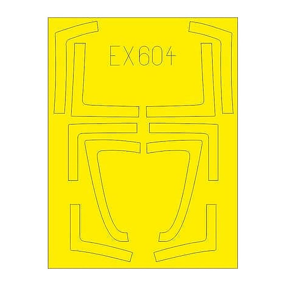 eduard ex604 1 48 mask f a 18b d for kin canopy mask set