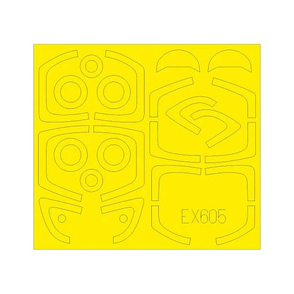 eduard ex605 1 48 mask l39 tface canopy mask set for edu shy