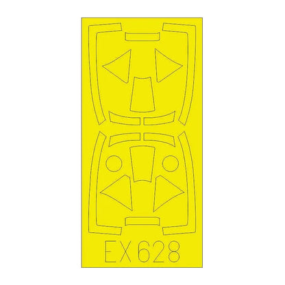 eduard ex628 1 48 mask tempest mk v tface canopy mask set for edu
