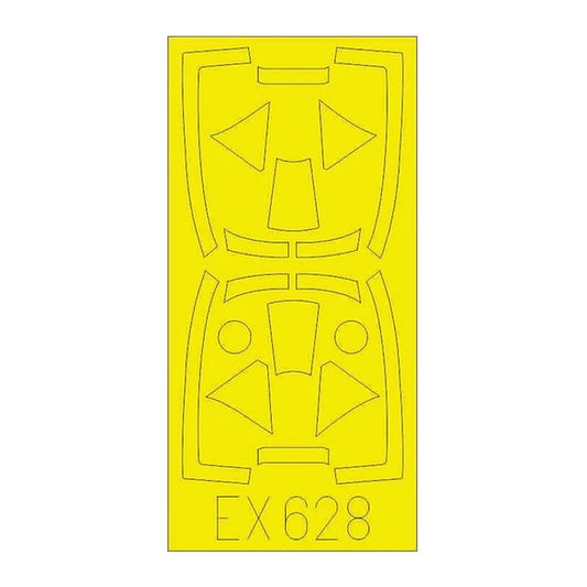 eduard ex628 1 48 mask tempest mk v tface canopy mask set for edu