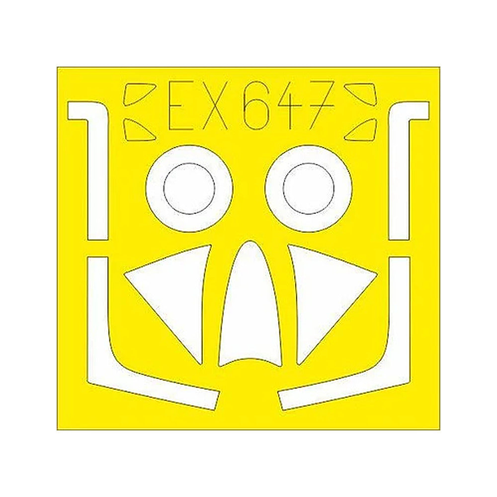 eduard ex647 1 48 mask hunter f6 for air canopy mask set
