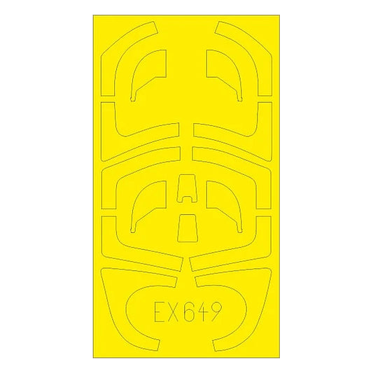eduard ex649 1 48 mask yak130 for zve canopy mask set