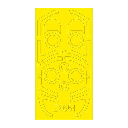 eduard ex651 1 48 mask l39ms l59 for trp canopy mask set