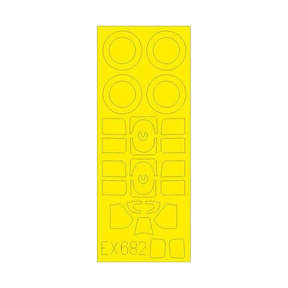 eduard ex682 1 48 mask f6f3 weekend for edu canopy mask set