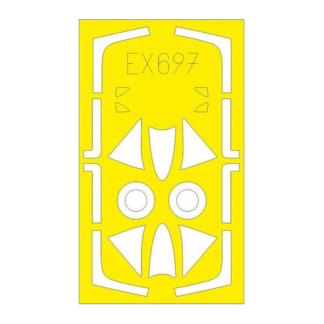 eduard ex697 1 48 mask hunter f 4 f 5 tface canopy mask set for air