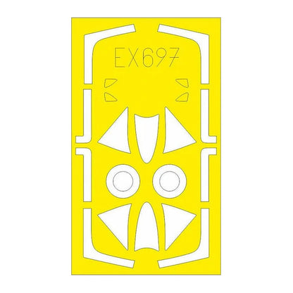 eduard ex697 1 48 mask hunter f 4 f 5 tface canopy mask set for air
