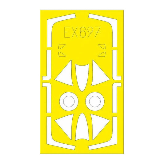 eduard ex697 1 48 mask hunter f 4 f 5 tface canopy mask set for air