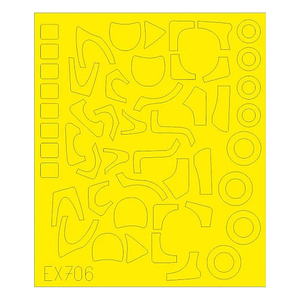 eduard ex706 1 48 mask mi24 tface canopy mask set for zve