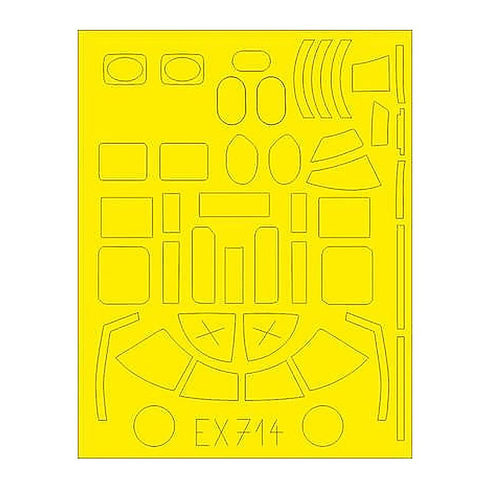 eduard ex714 1 48 mask b 25d for rmg canopy mask set
