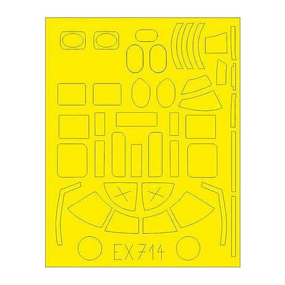 eduard ex714 1 48 mask b 25d for rmg canopy mask set