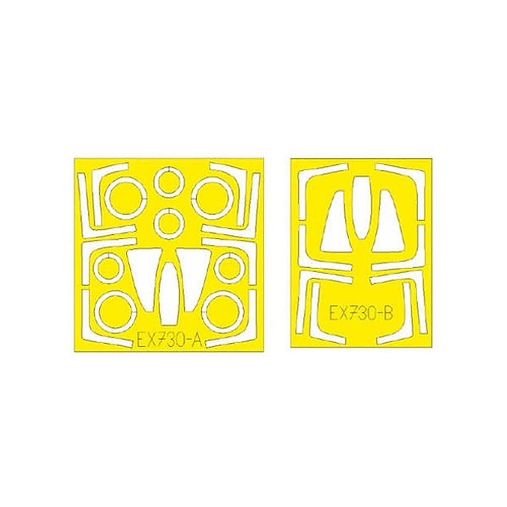 eduard ex730 1 48 mask f 14a tface canopy mask set for tam