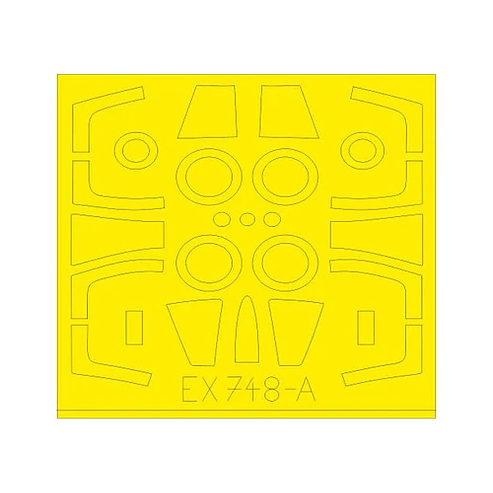 eduard ex748 1 48 mask f 104dj tface canopy mask set for kin_