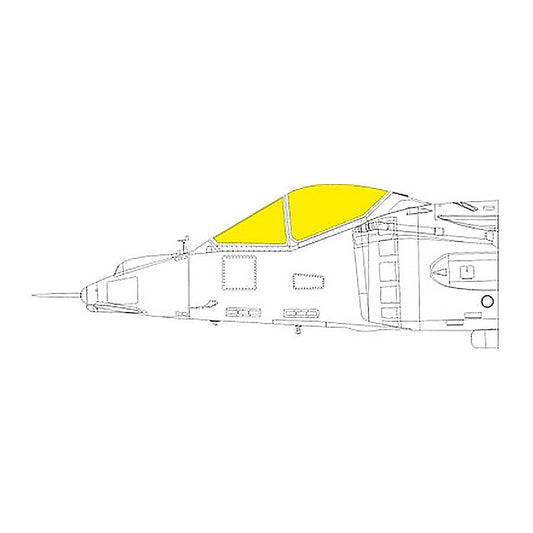 eduard ex766 1 48 mask av8a tface canopy mask set for kin