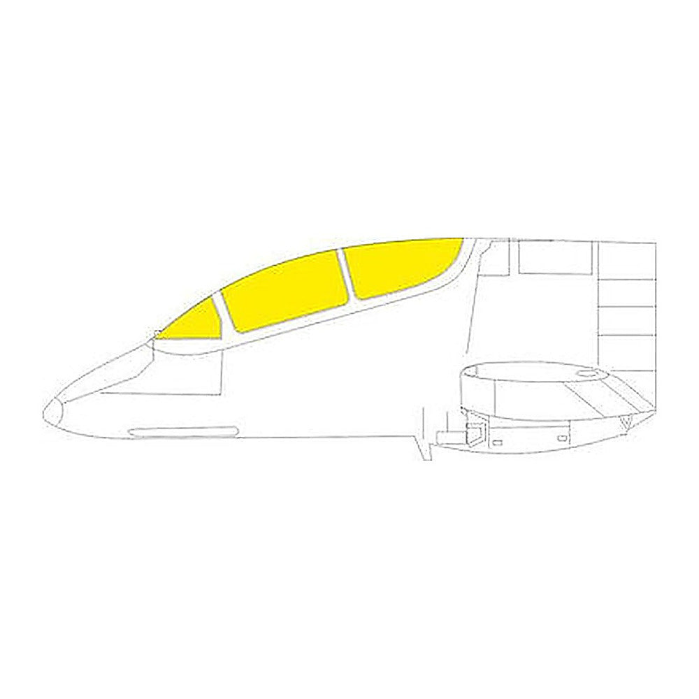 eduard ex789 1 48 mask ia 58a pucara tface canopy mask set for kinetic