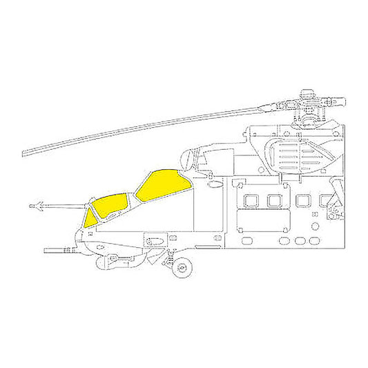 eduard ex798 1 48 mask mi24p for zve canopy mask set