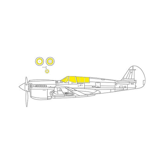 eduard ex817 1 48 mask p 40n for acy canopy mask set