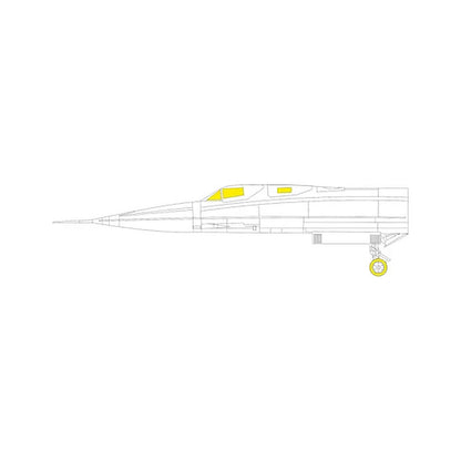 eduard ex836 1 48 mask sr71a for rmg canopy mask set