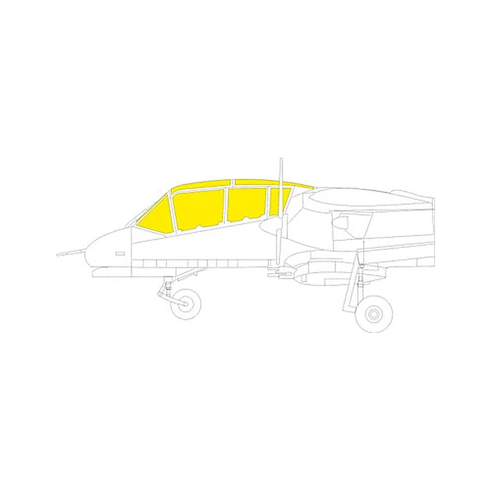 eduard ex846 1 48 mask ov 10d for icm canopy mask set