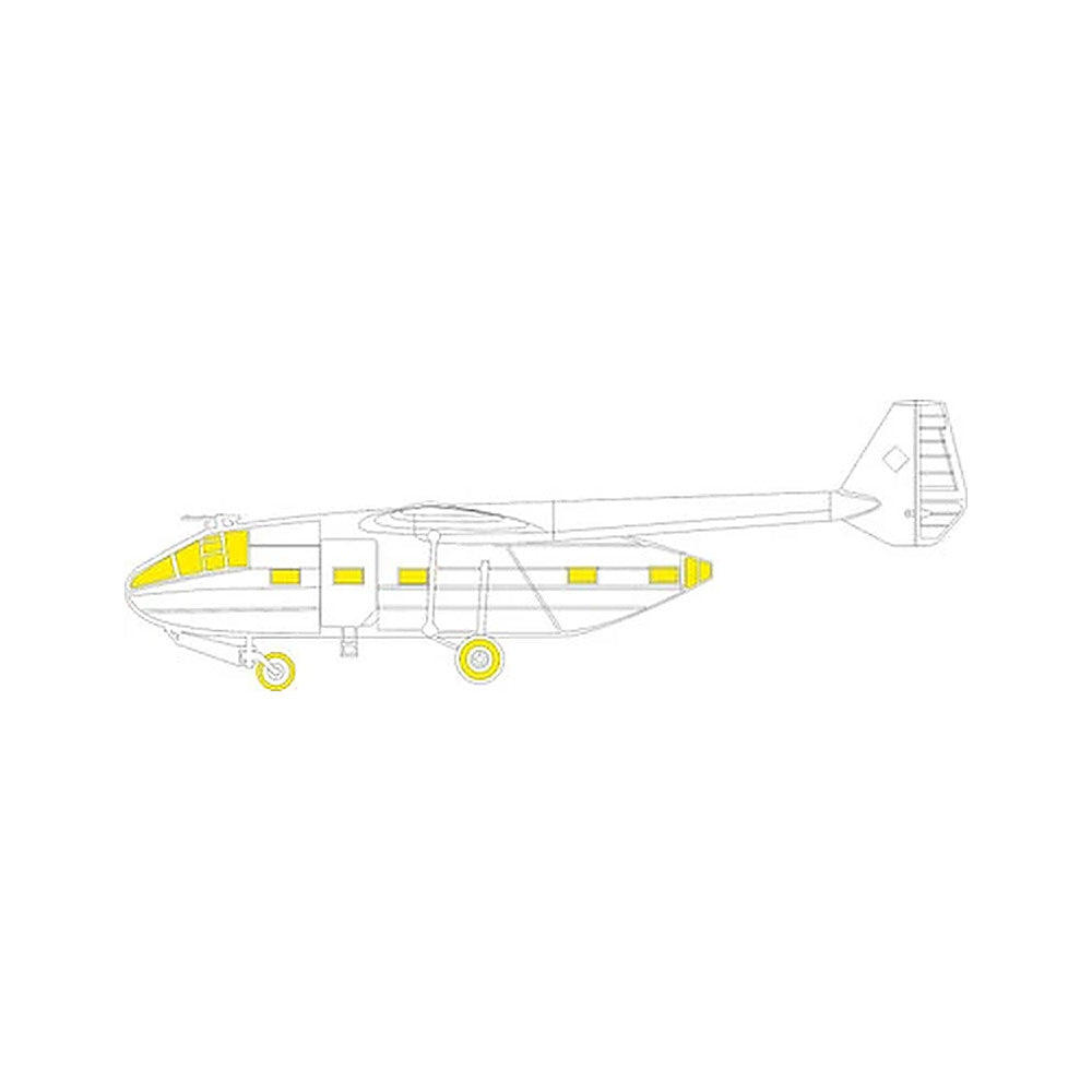 eduard ex868 1 48 go 242b masking sheet for icm canopy mask set