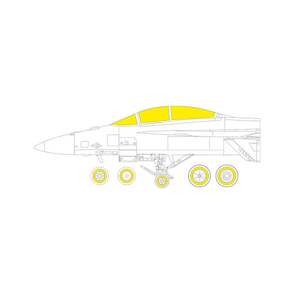 eduard ex877 1 48 paint mask for meng ea 18g tface canopy mask set