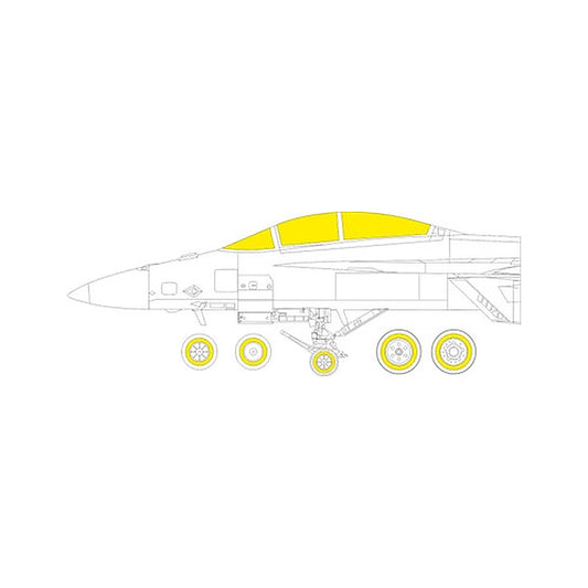 eduard ex877 1 48 paint mask for meng ea 18g tface canopy mask set
