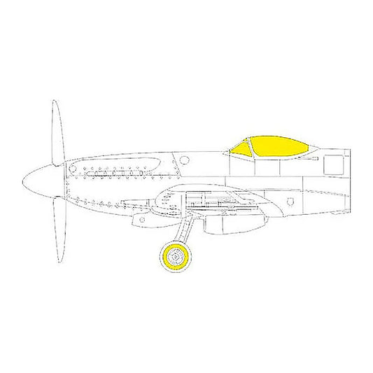 eduard ex886 1 48 mask spitfire f mk xviii tface for airfix