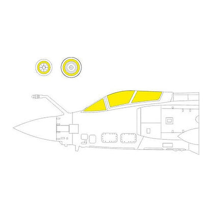 eduard ex907 1 48 mask buccaneer s 2c d tface canopy mask set for