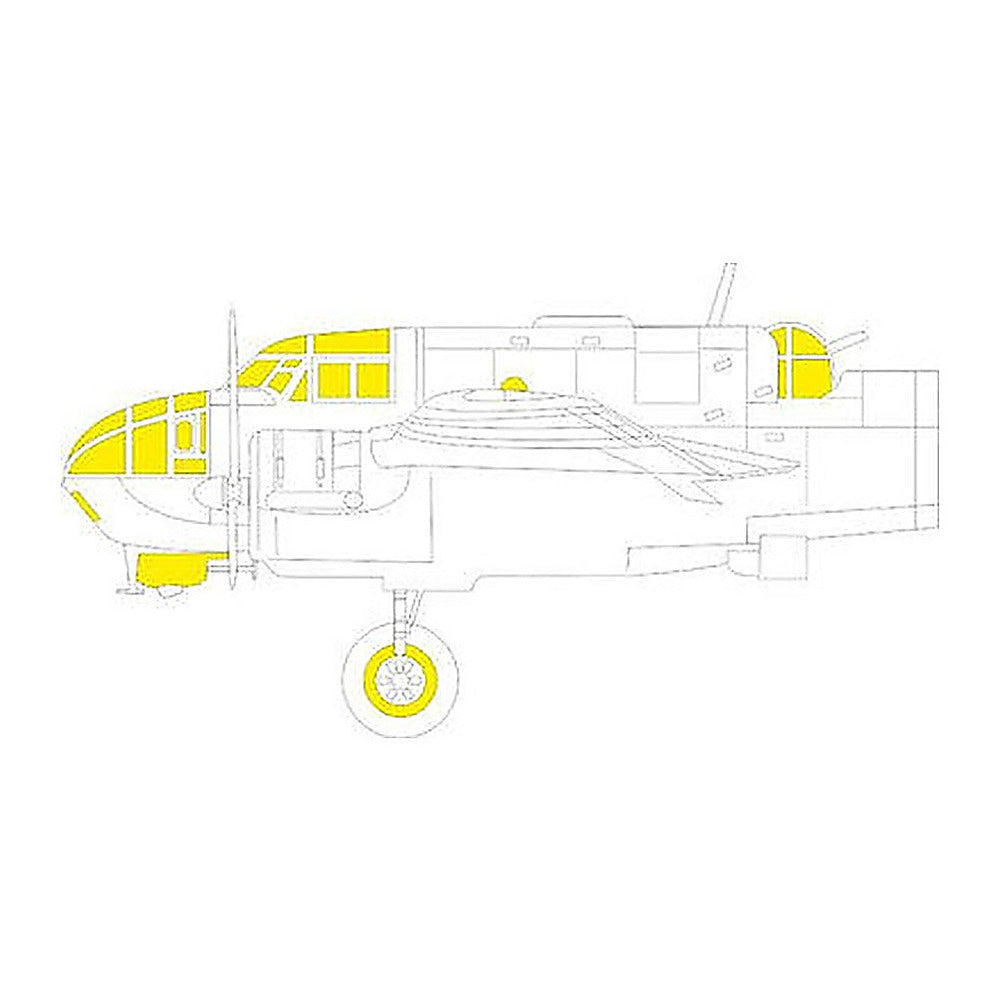 eduard ex908 1 48 mask beaufort mk i for icm canopy mask set