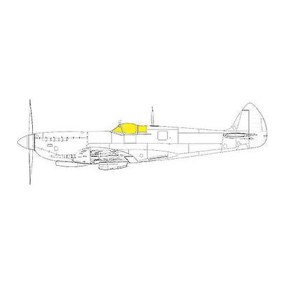 eduard ex923 1 48 mask spitfire mk viii tface canopy mask set for