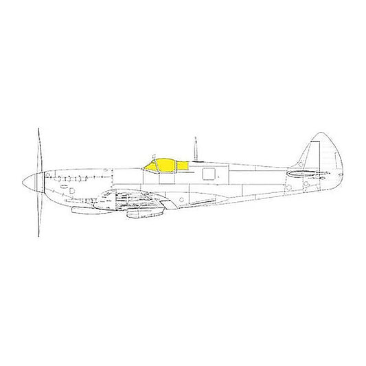 eduard ex923 1 48 mask spitfire mk viii tface canopy mask set for