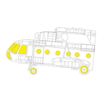 eduard ex942 1 48 mask mi 17 for amk canopy mask set