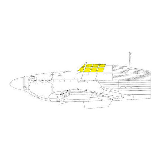 eduard ex959 1 48 mask hurricane mk i tface for hobby boss